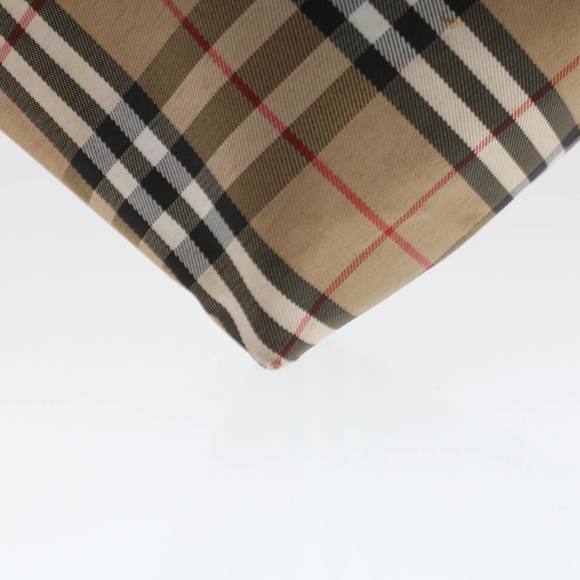BURBERRY Nova Check Hand Bag Nylon Beige Auth ep1099 - Picture 15 of 16